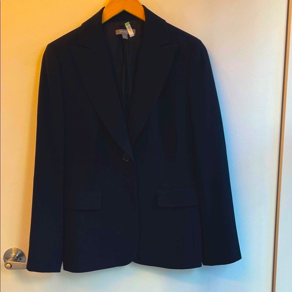 Ann Taylor Black Women's Blazer Size 8